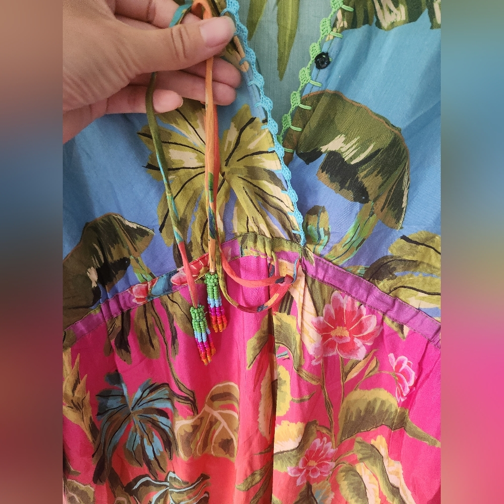 Farm Rio Ombre Ruffle Tunic dress - Picture 9 of 16